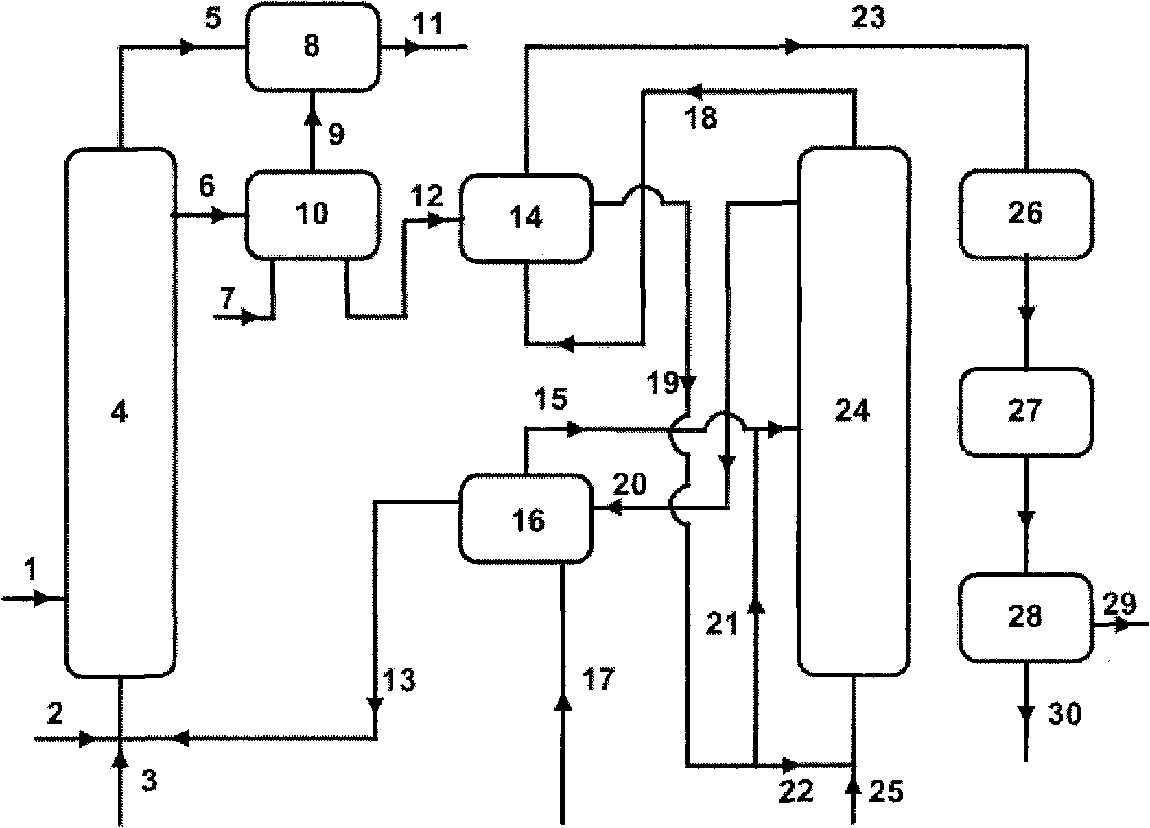 Method for processing low-quality heavy oil and simultaneously producing synthetic gas