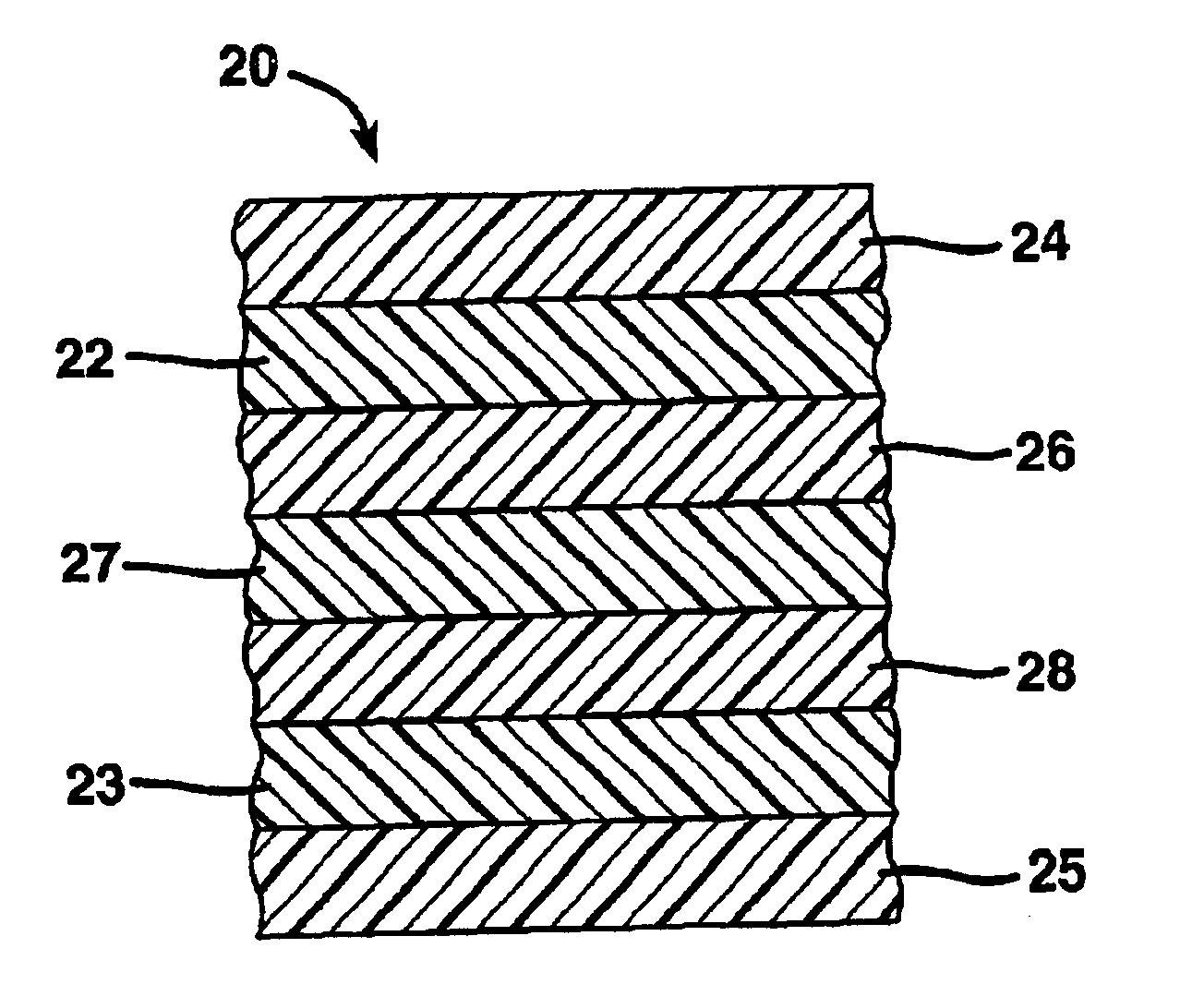 Multiple layer film with amorphous polyamide layer