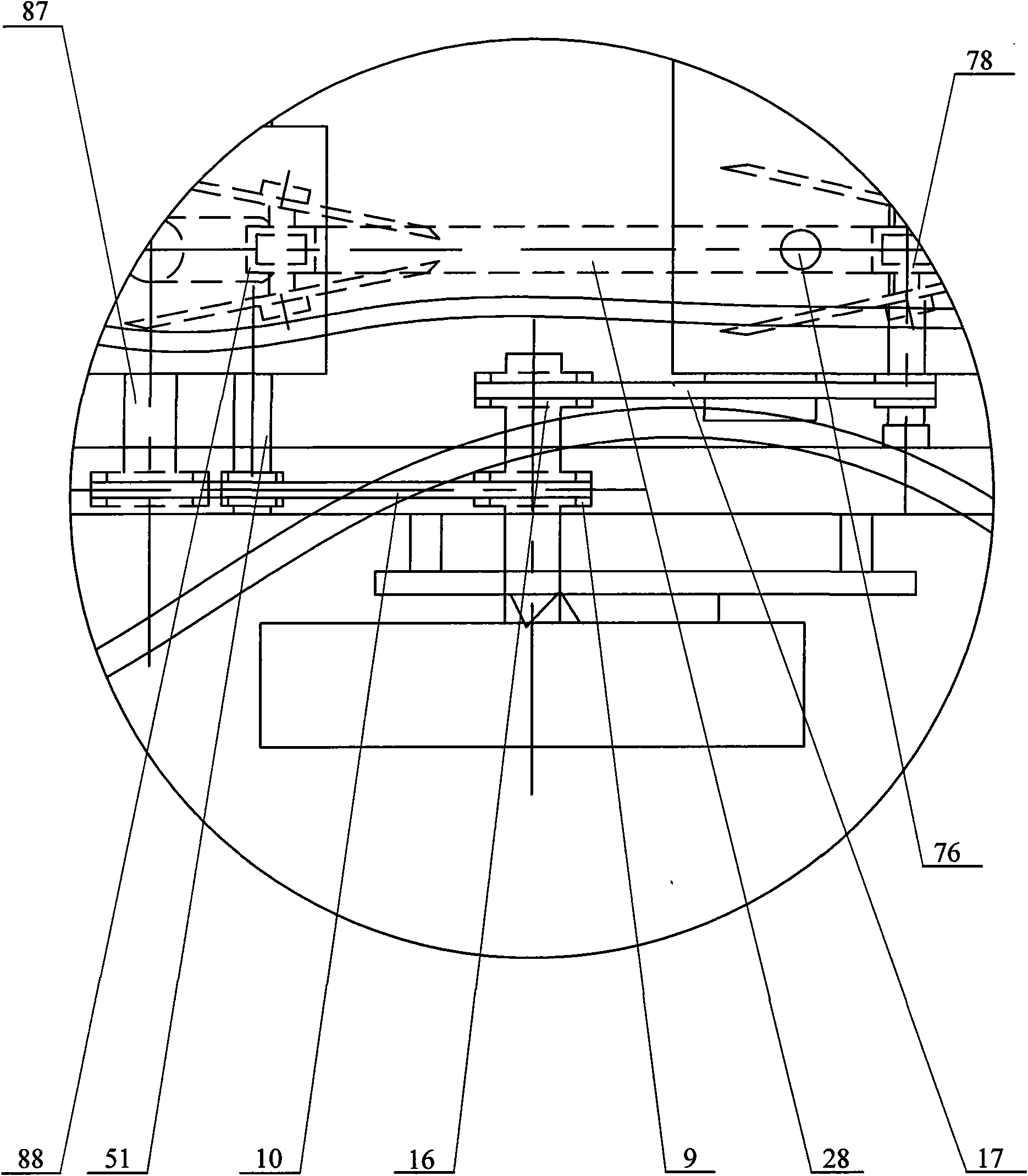 Self-propelled seeding, fertilizing and spraying combined operation machine