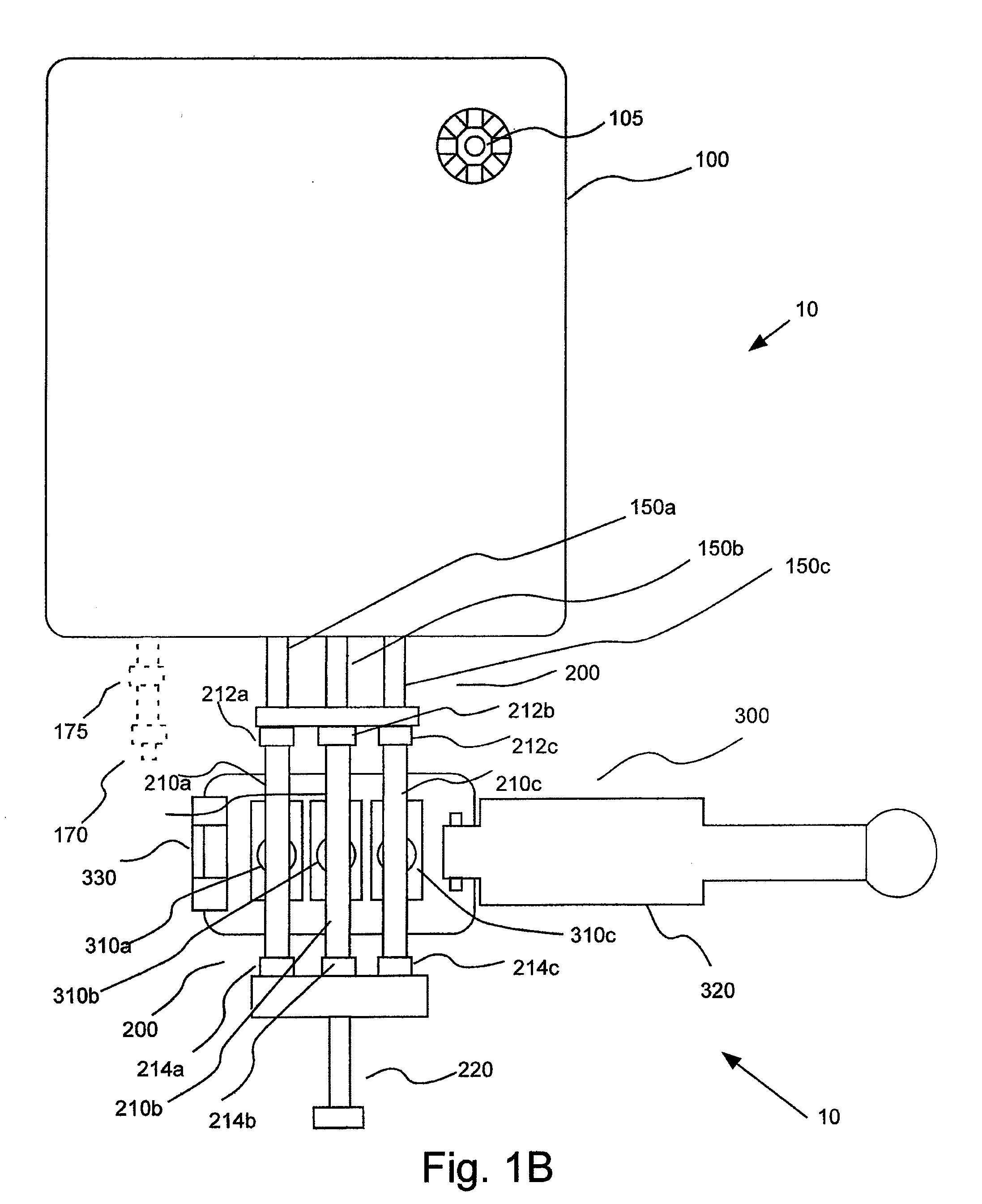 Injection system having readable information stores and method for controlling the operation thereof