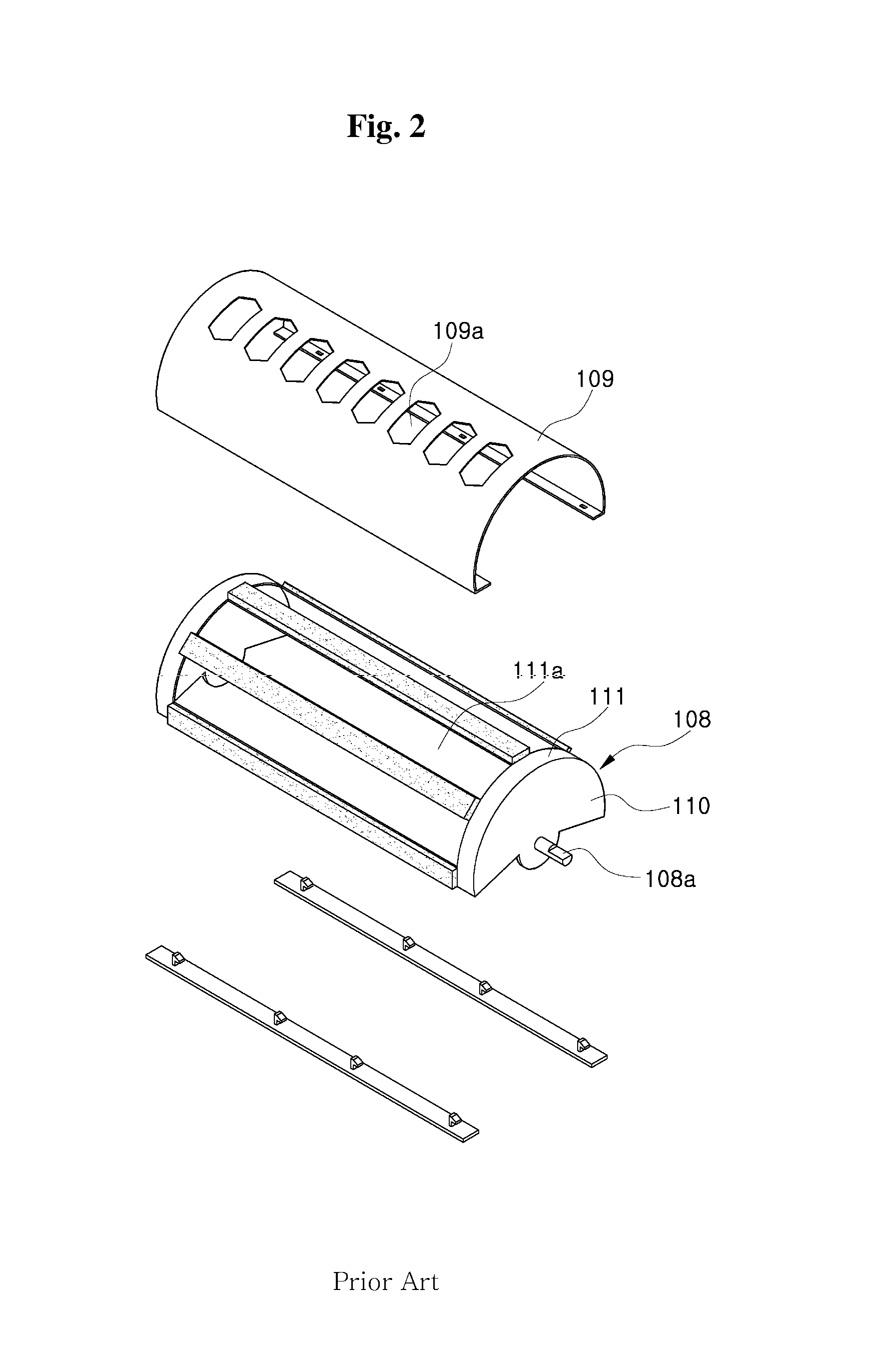 Mode door for the automotive vehicle air conditioning system