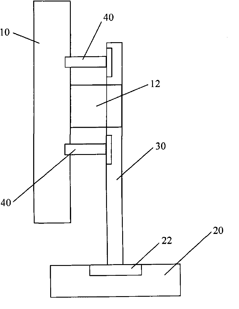Method for realizing ultra-thin television and device thereof