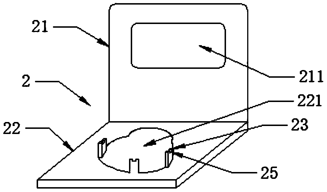 Flat light installation mechanism