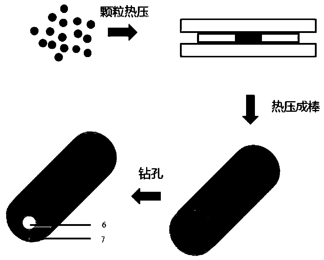 Flexible fiber electrode coated with polyetheretherketone coating layer, preparation and application thereof