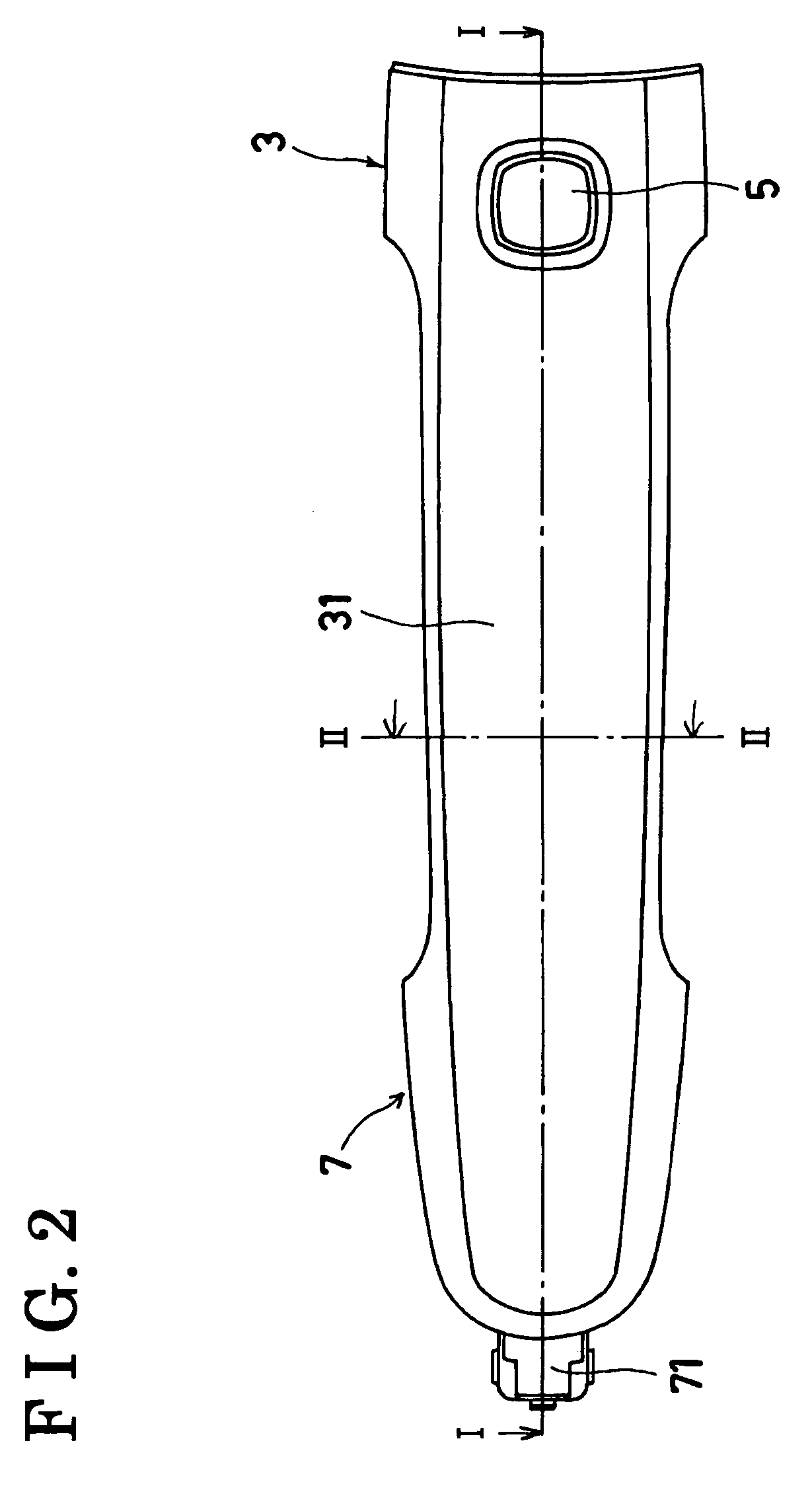 Vehicle door handle apparatus