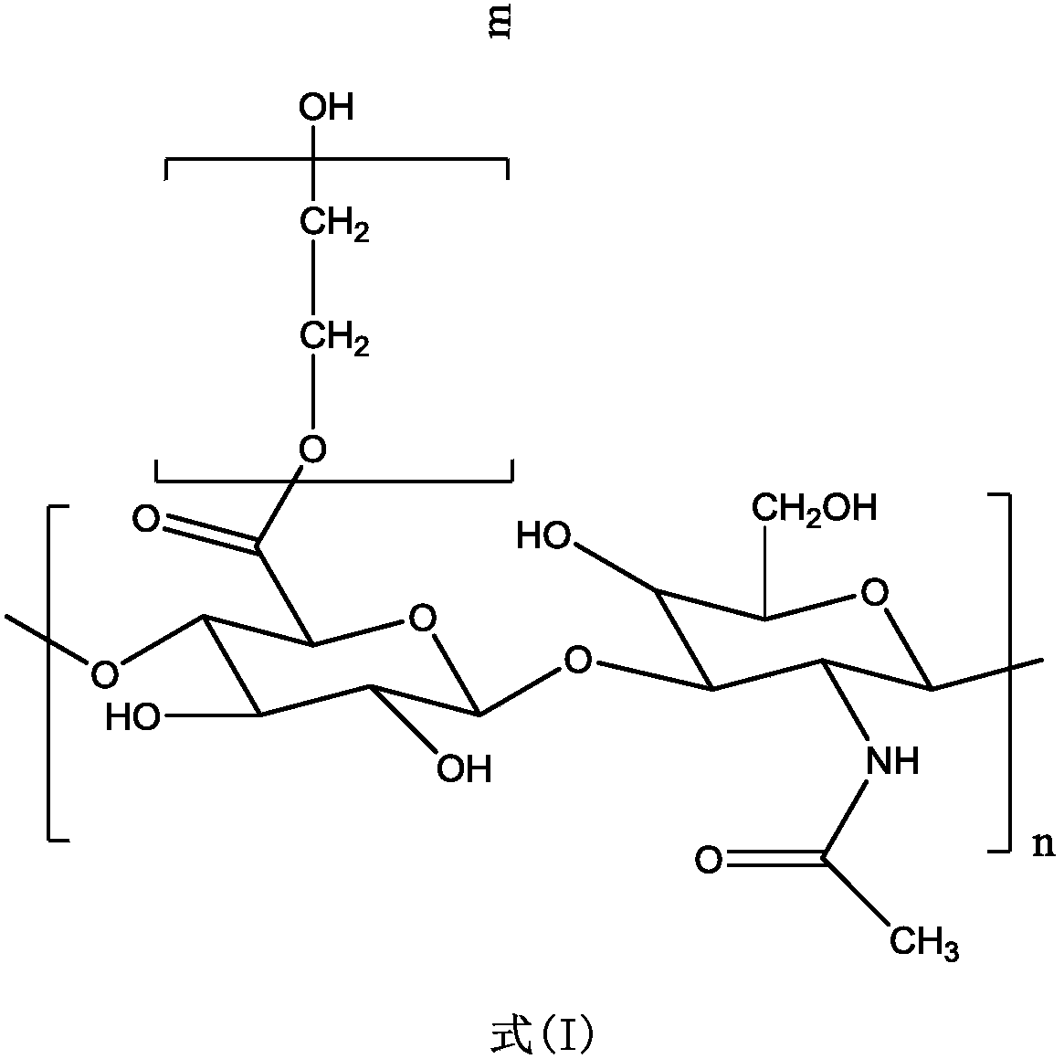 Modified hyaluronic acid injectable filling material and preparation method thereof