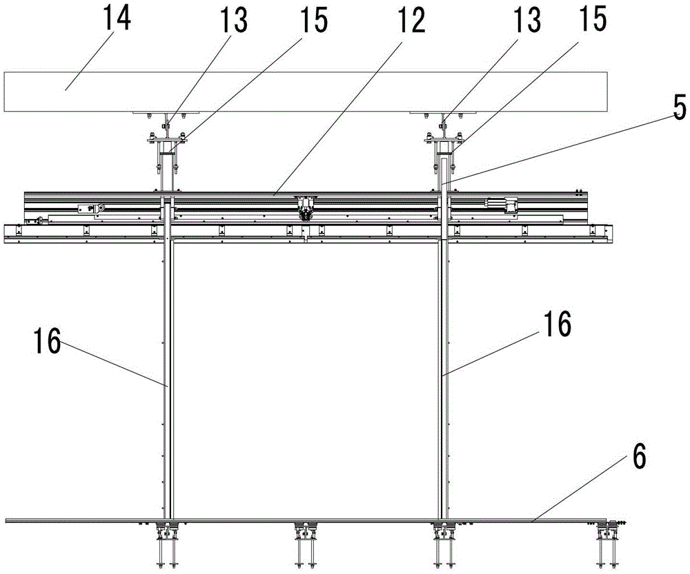 Energy-saving screen door system for rail transit platforms