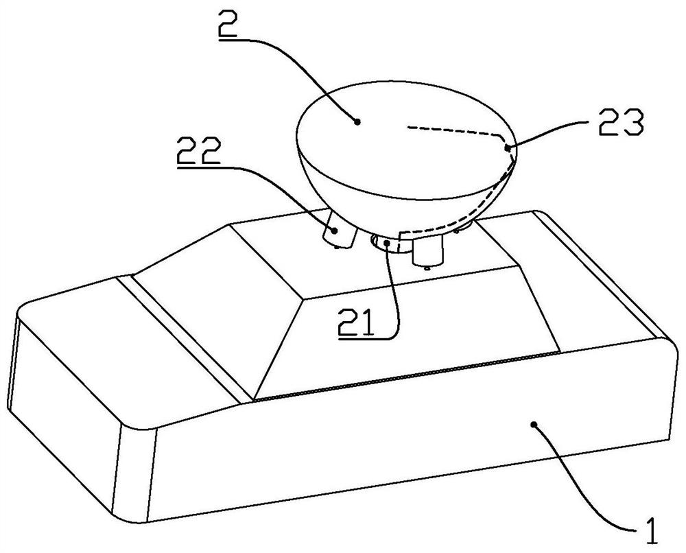 Winding device of multifunctional saloon car protection device