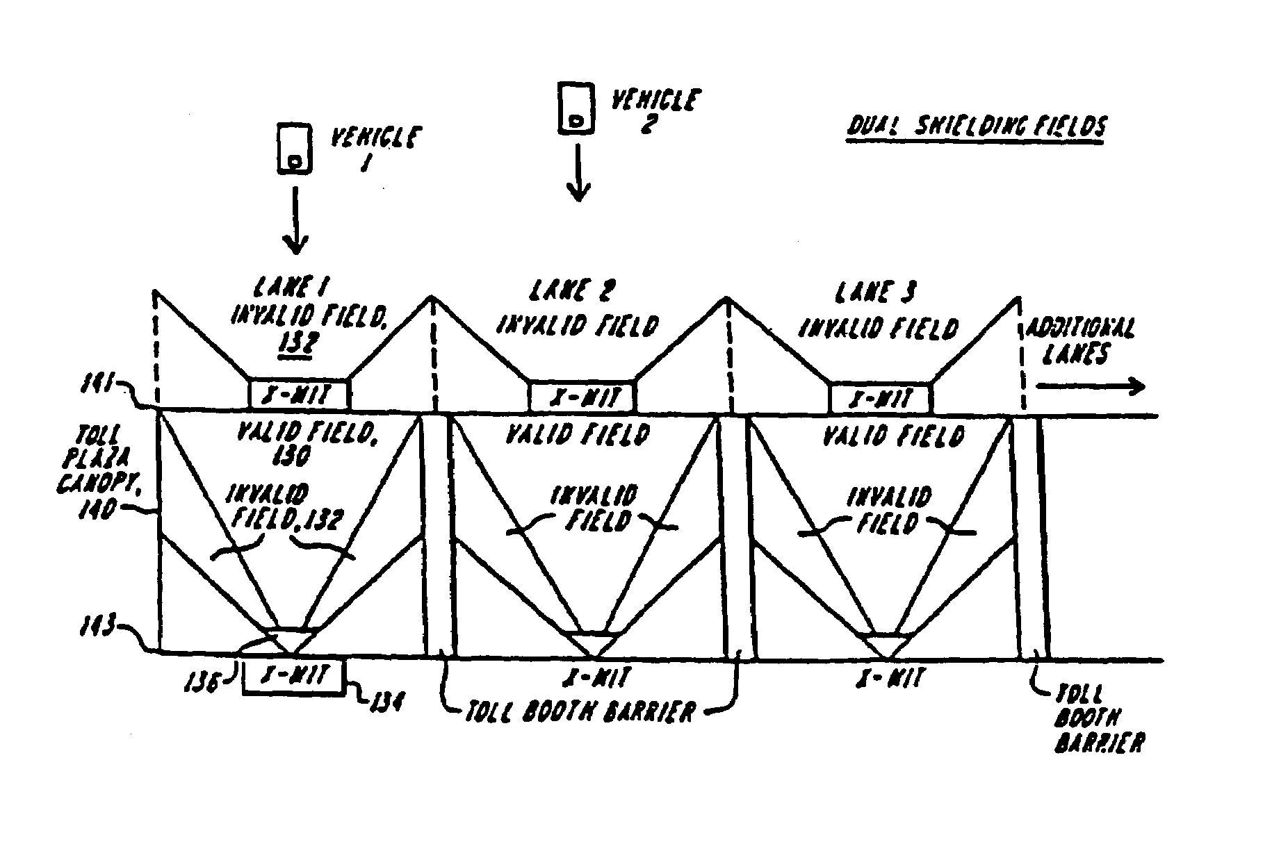 Electronic vehicle toll collection system and method