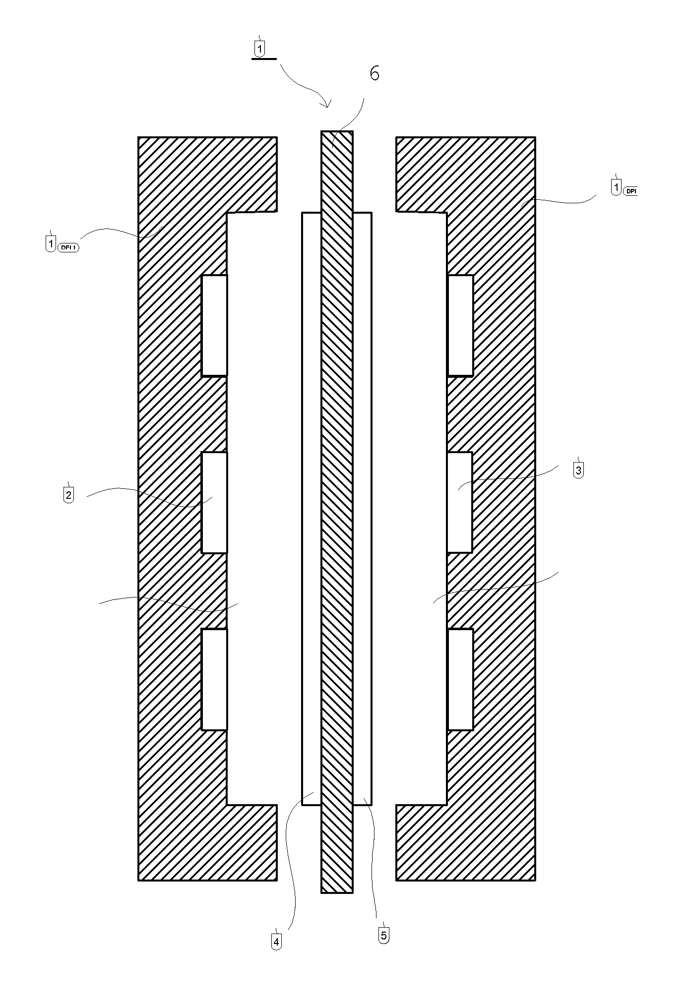 Separation membrane for direct liquid fuel cell and method for producing the same