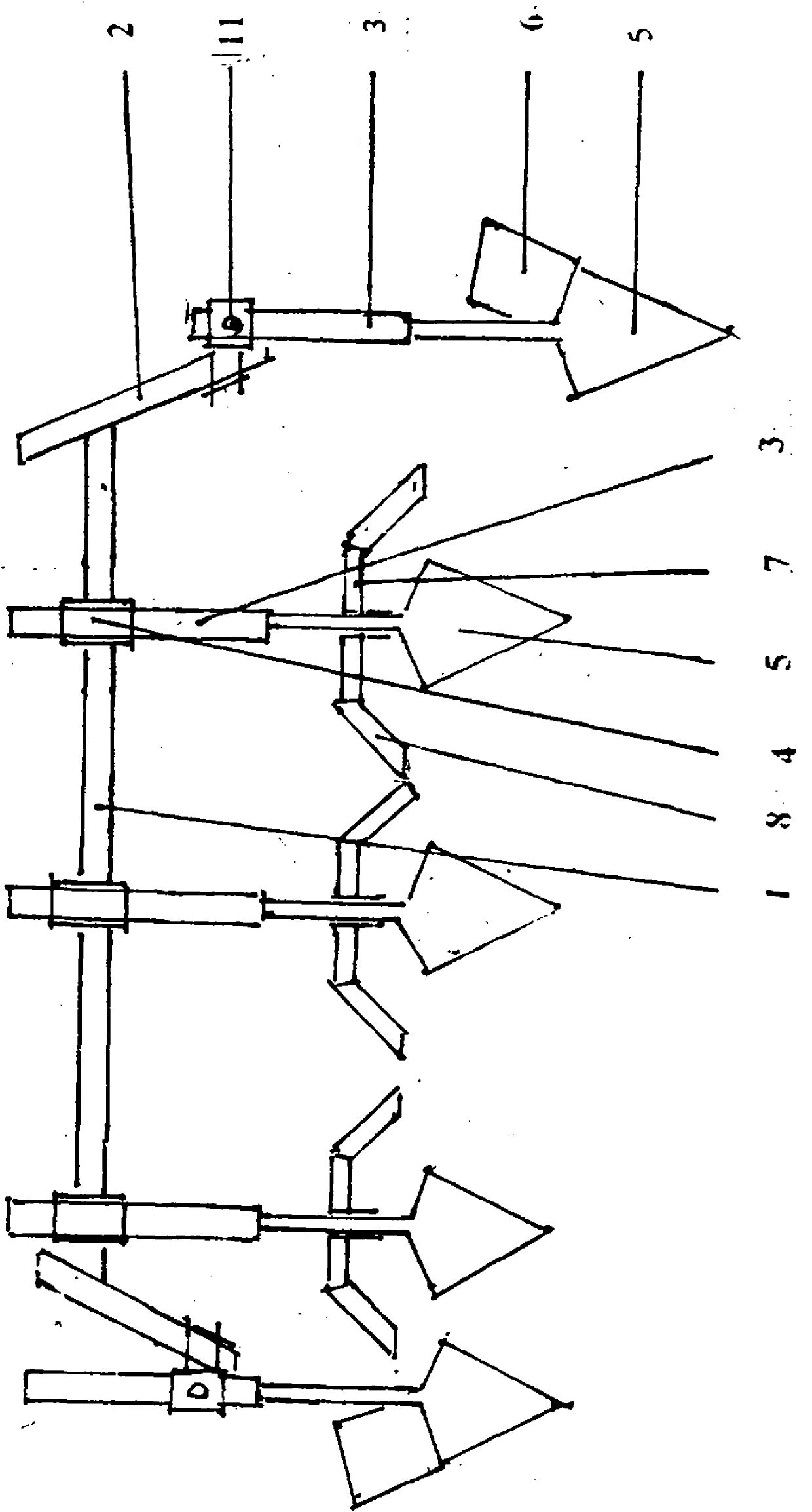 Multifunctional plow leg and sowing turnplow