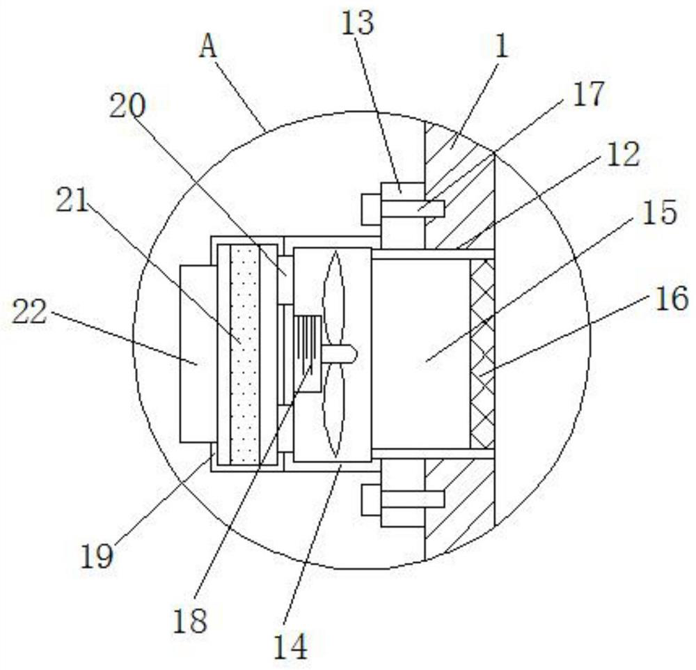 Biomass boiler dust removal device