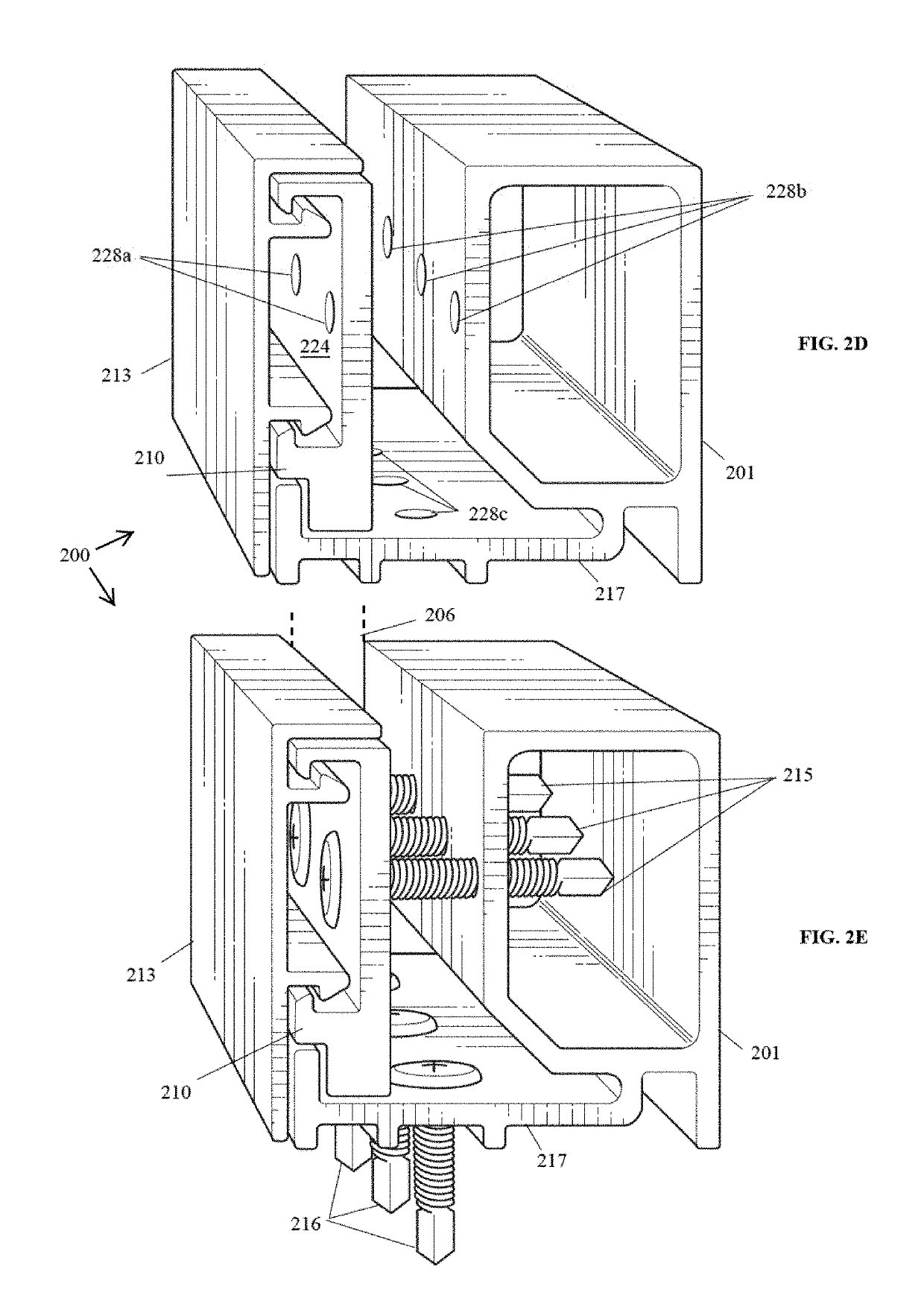 Security panel framing system and method