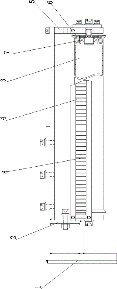 Yarn dividing steel reed