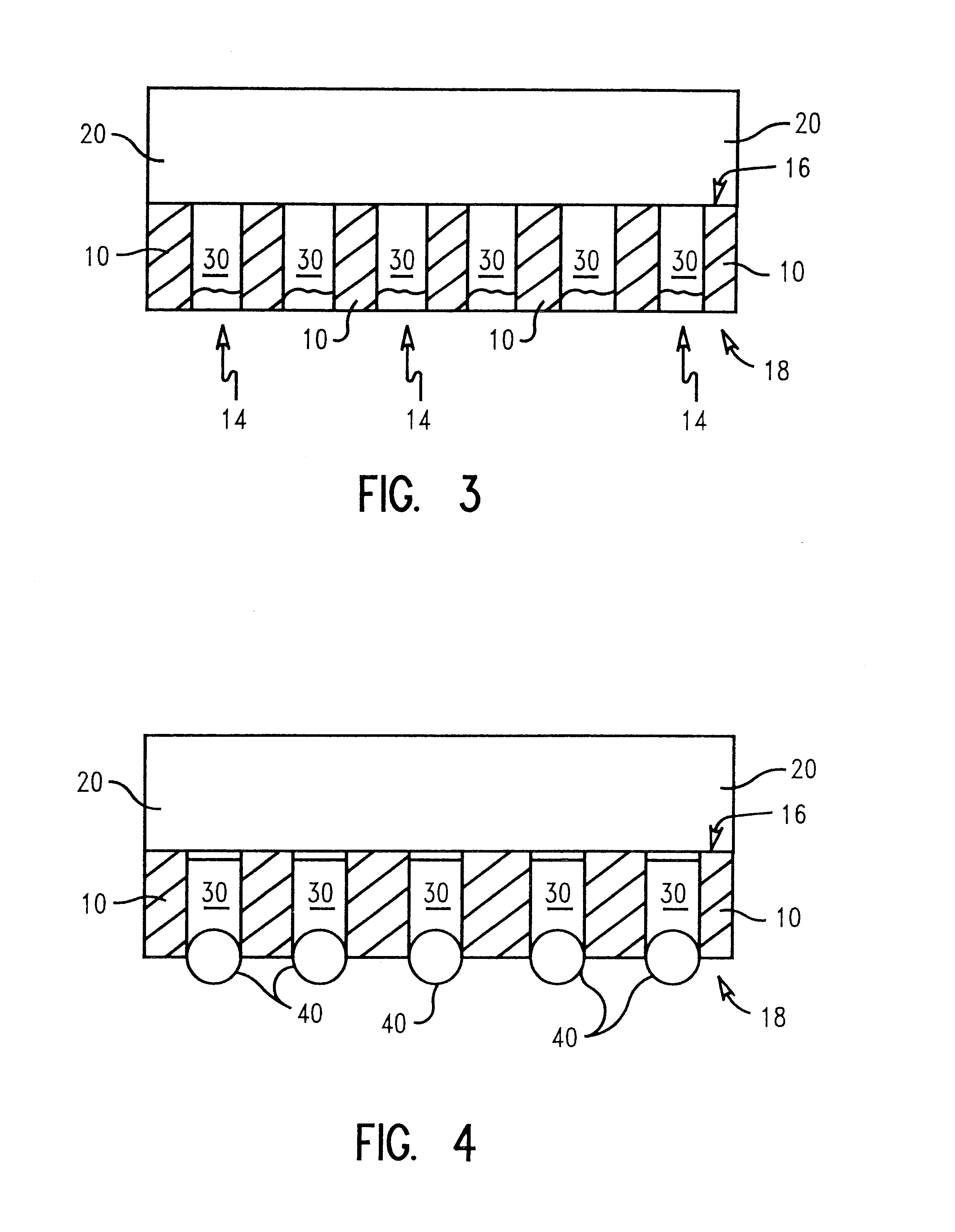 Conductive adhesive interconnection with insulating polymer carrier