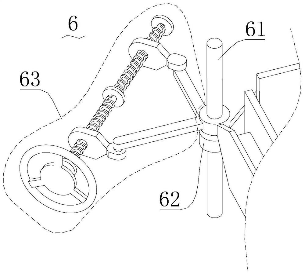 Support device for rectangular silo