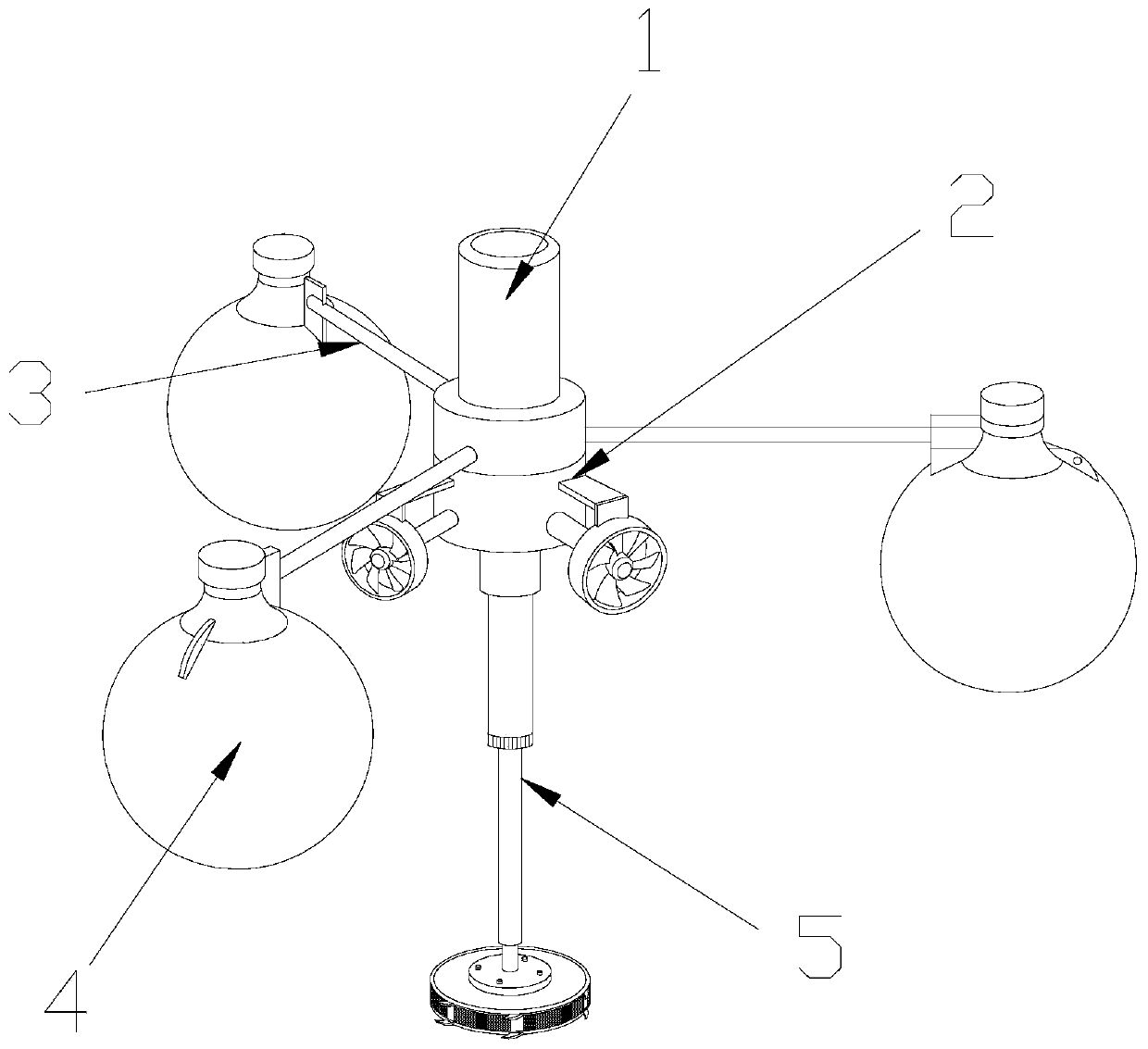 Oxygen exchange device for aquaculture