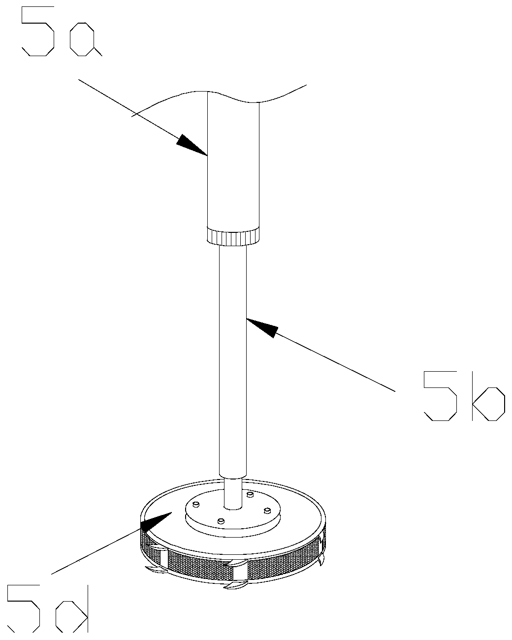 Oxygen exchange device for aquaculture