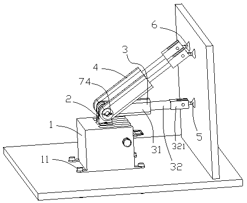 Portable concrete pouring supporting device applied to building construction