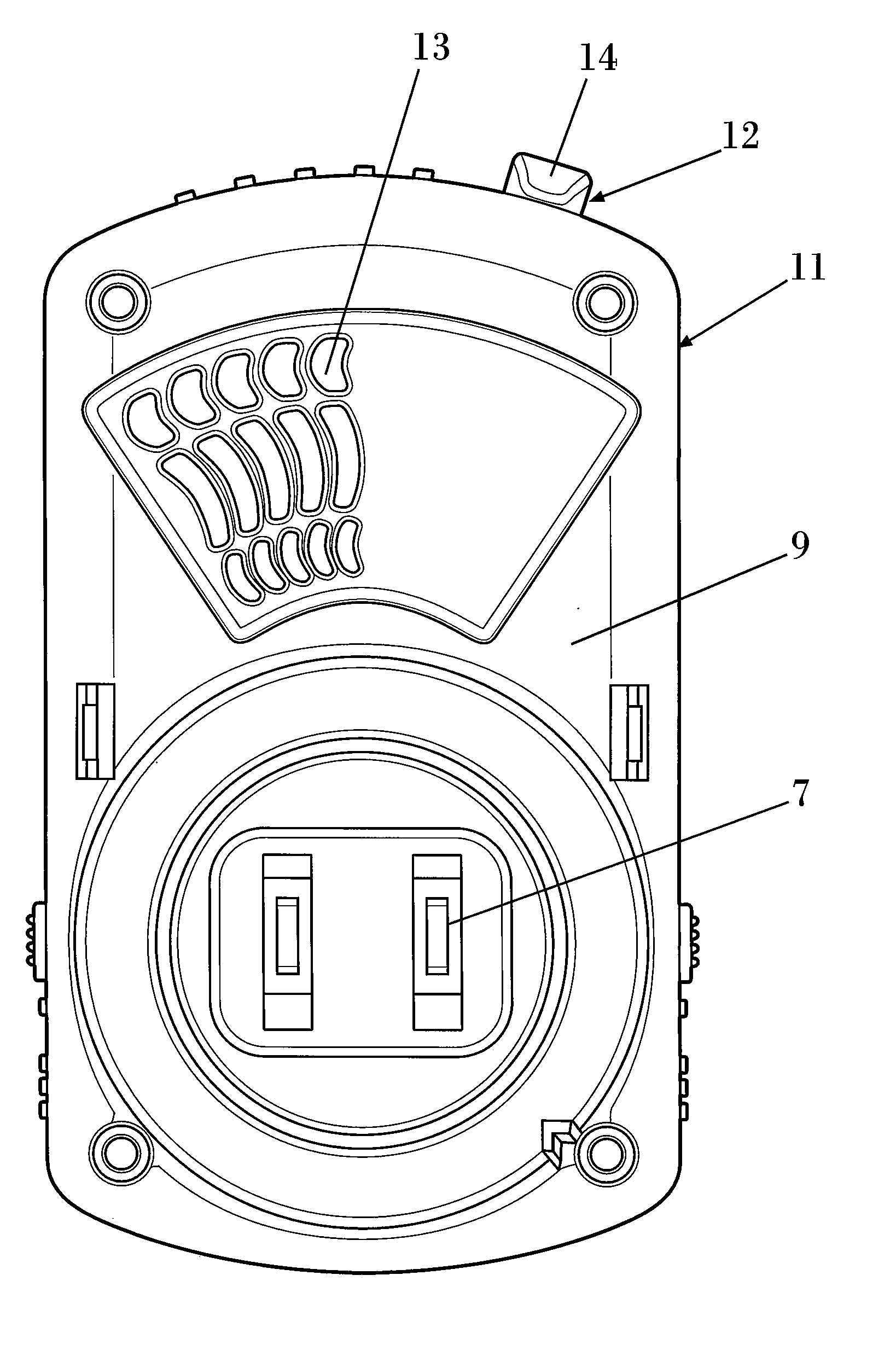 Electric evaporator device of volatile substances with adjustable evaporation intensity