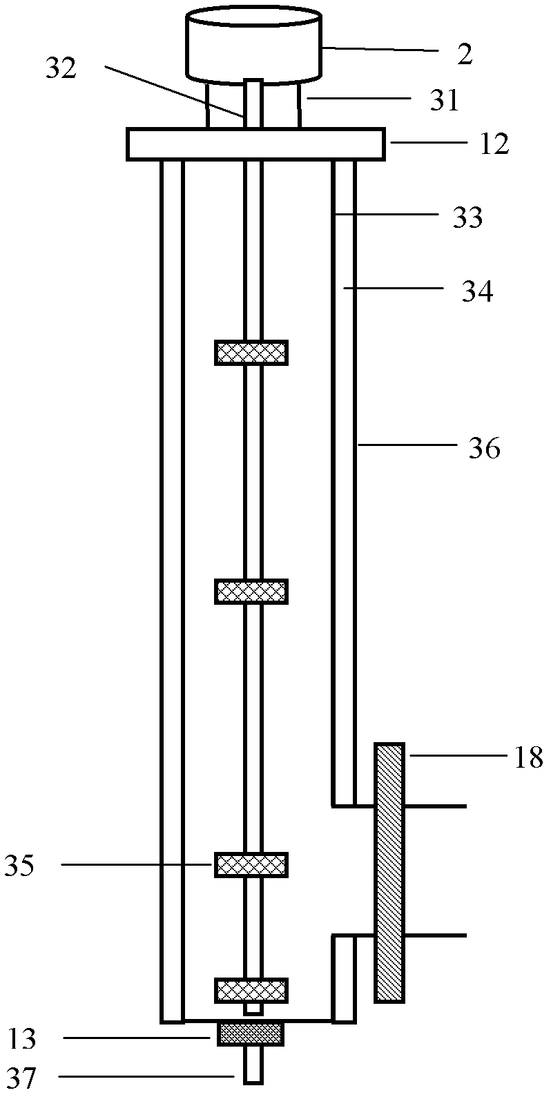 High temperature and high pressure drilling fluid loss dynamic evaluation instrument