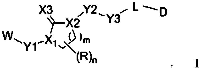 Compound with androgen receptor (AR) degradation activity