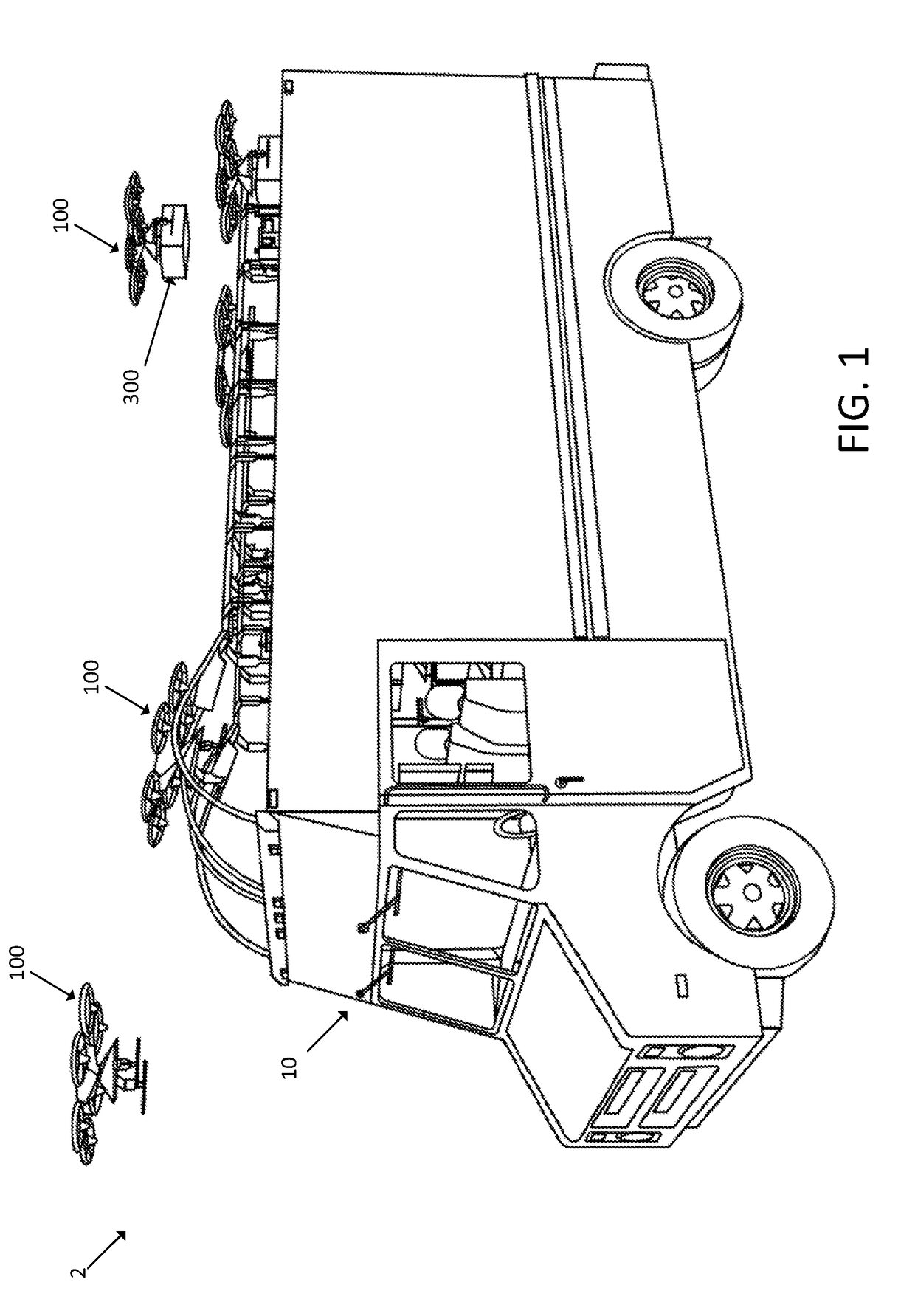 Unmanned aerial vehicle including a removable power source