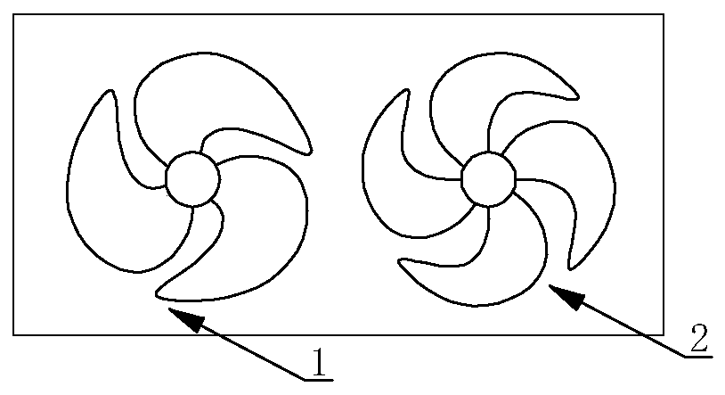 Multi-connection fan control method, control device and air conditioner