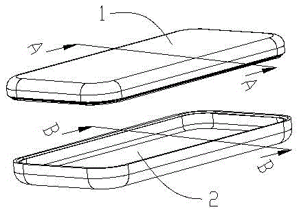 Waterproof structure and mobile phone using the waterproof structure