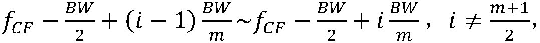 FDD-LTE base station non-central frequency electromagnetic radiation prediction method