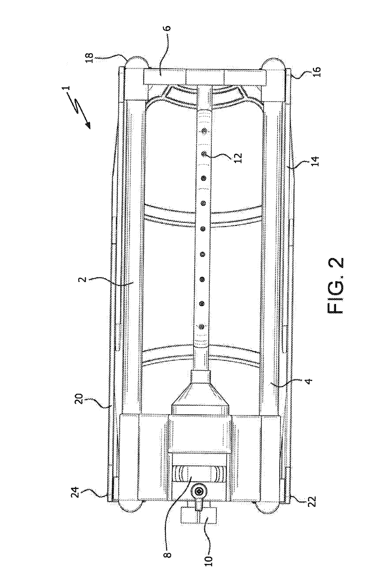 Oscillating sprinkler with rotatable legs