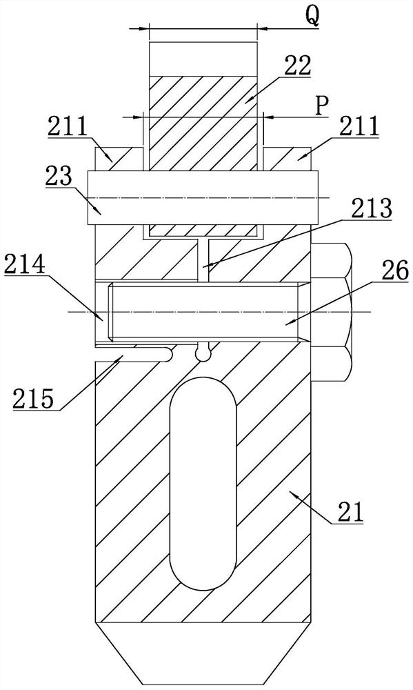 Floating support applied to grinding machine