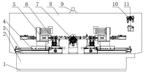 A special machine tool for rear axle housing boring
