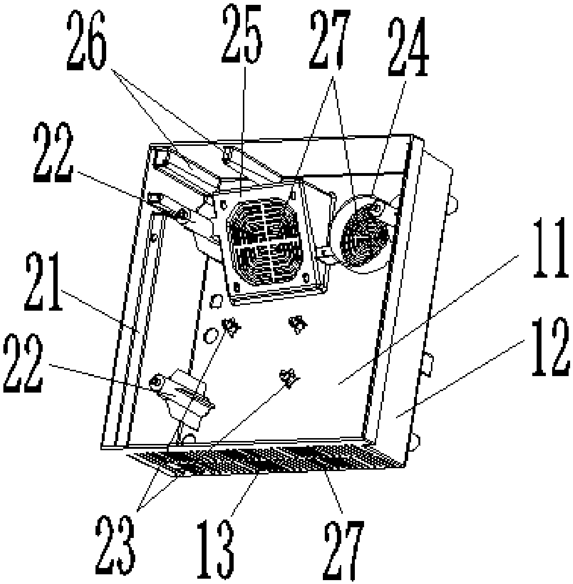 Quick disassembling and assembling structure of induction cooker and induction cooker