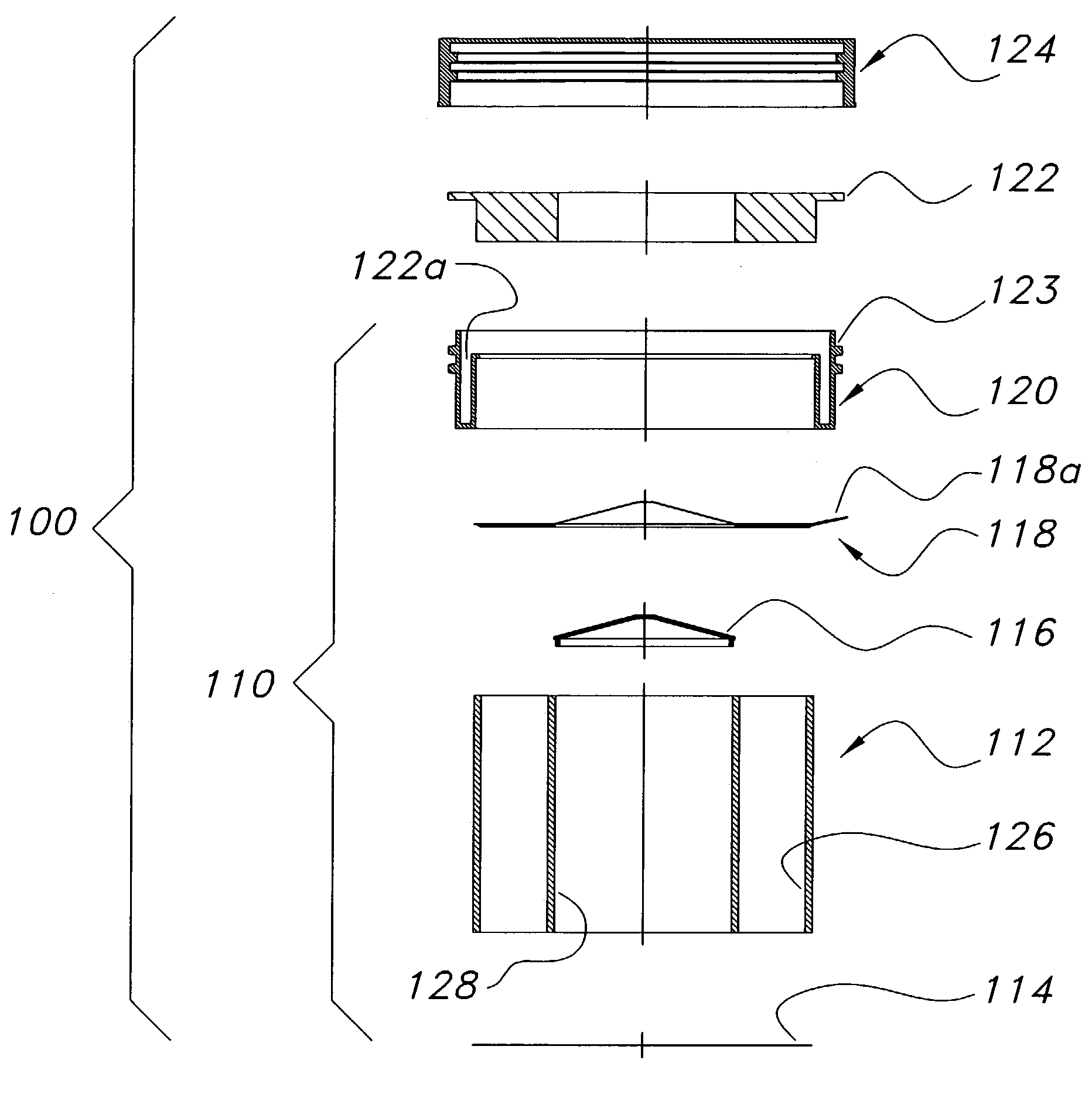 Apparatus and method for testing liquid samples