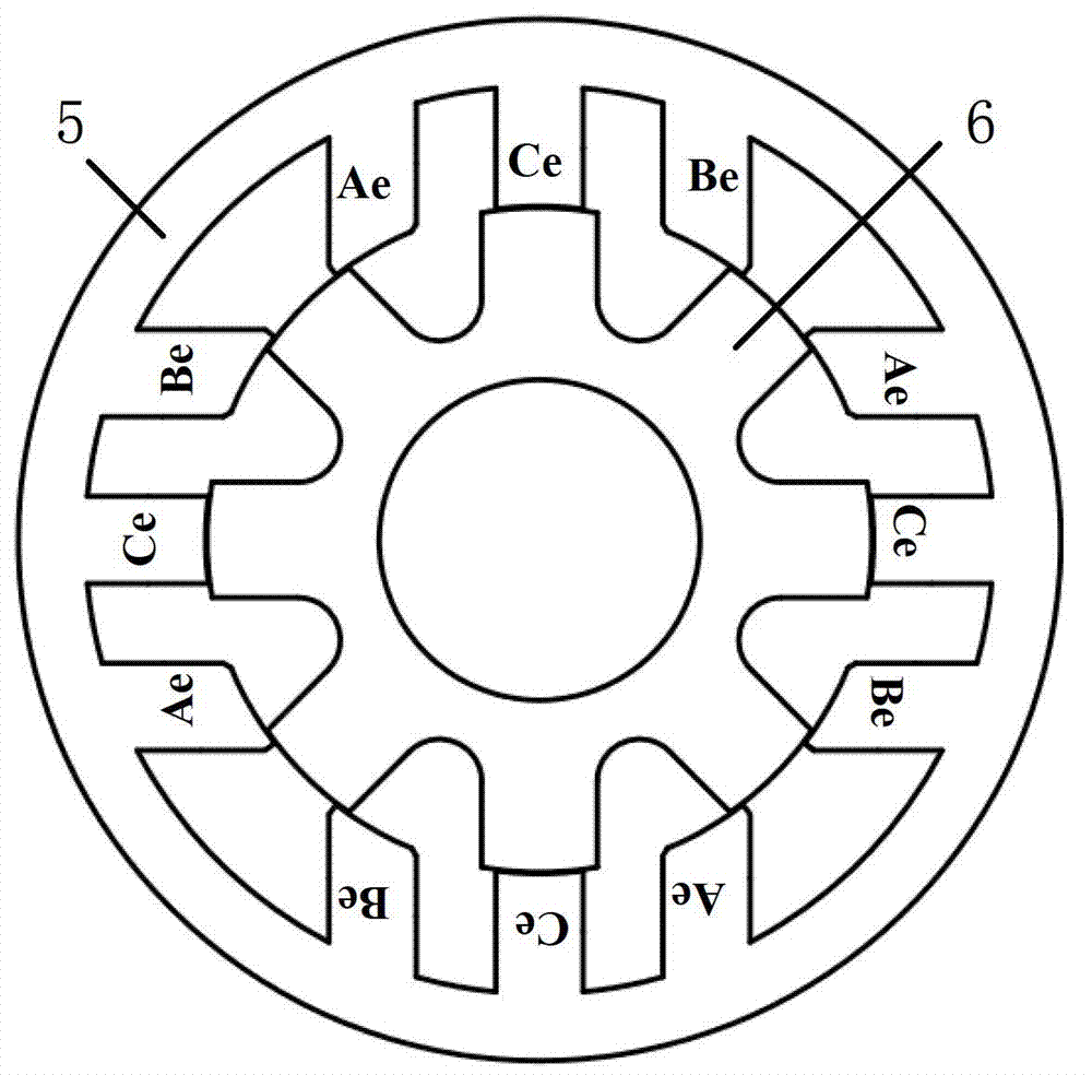 Parallel hybrid excitation brushless direct-current fault-tolerant motor