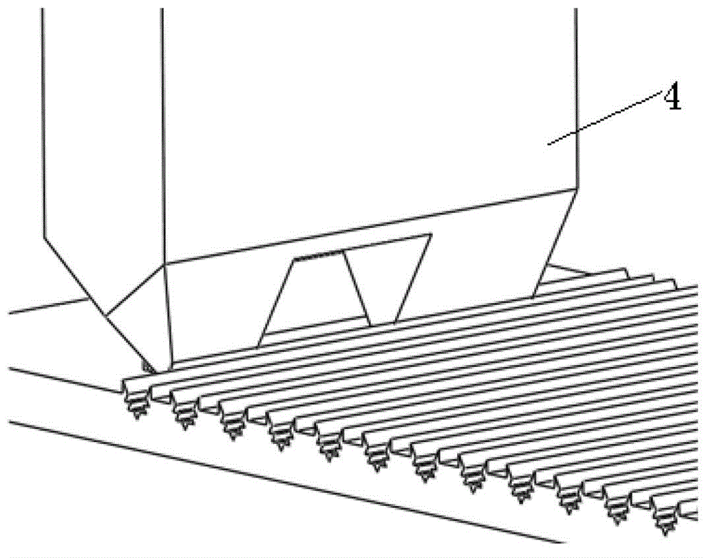 Vapour chamber evaporation imbibition core of fractal groove-hole structure and manufacturing method