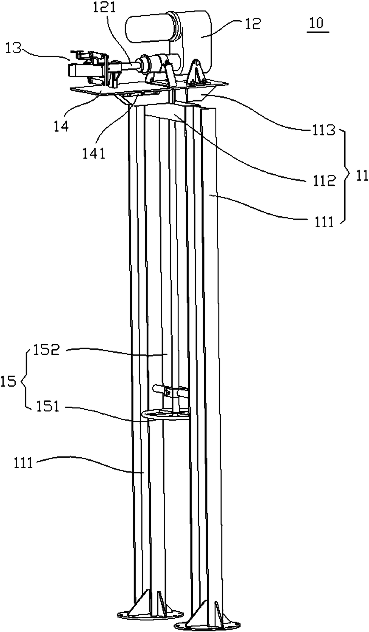 Rail wagon top cover open-close system and ground head meeting device thereof