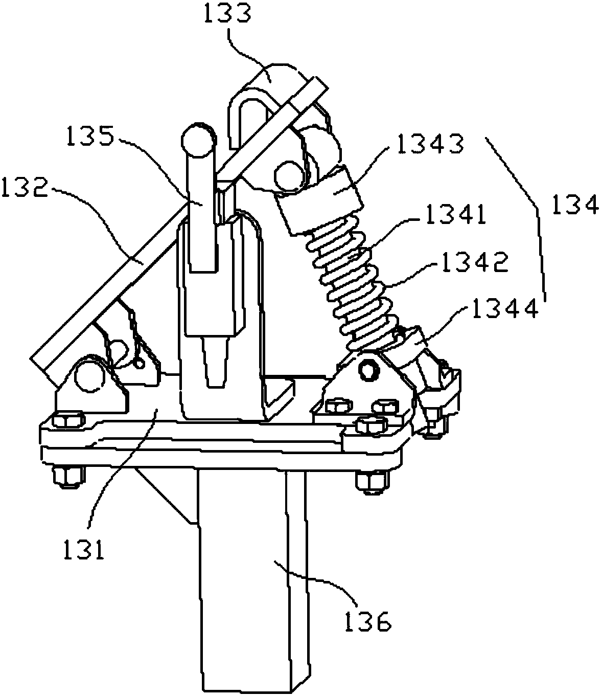 Rail wagon top cover open-close system and ground head meeting device thereof