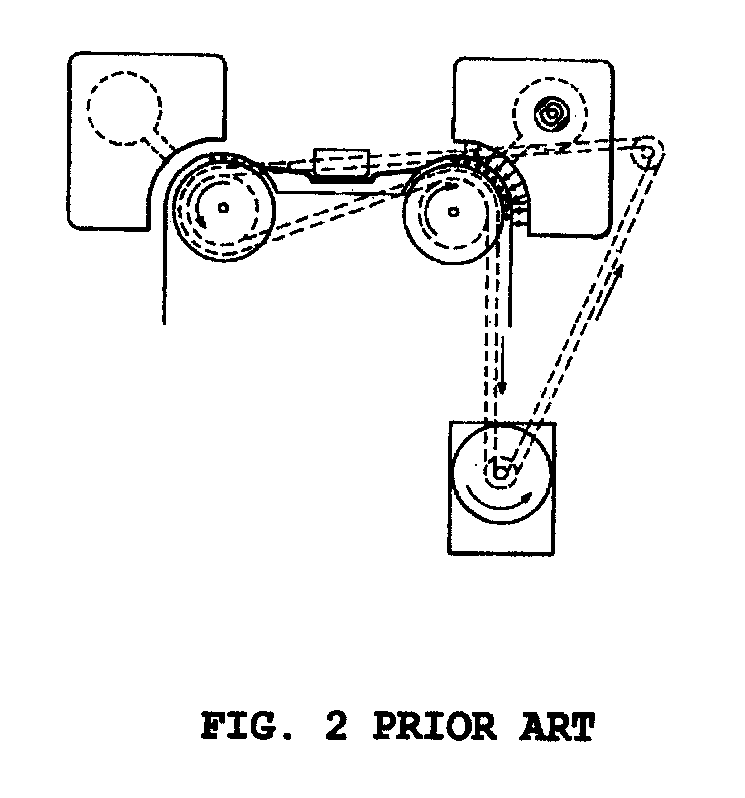 Flexible web roller guide assembly with an integral centrifugal pump capability to provide a hydrostatic air bearing function to the roller guides outside supporting surface