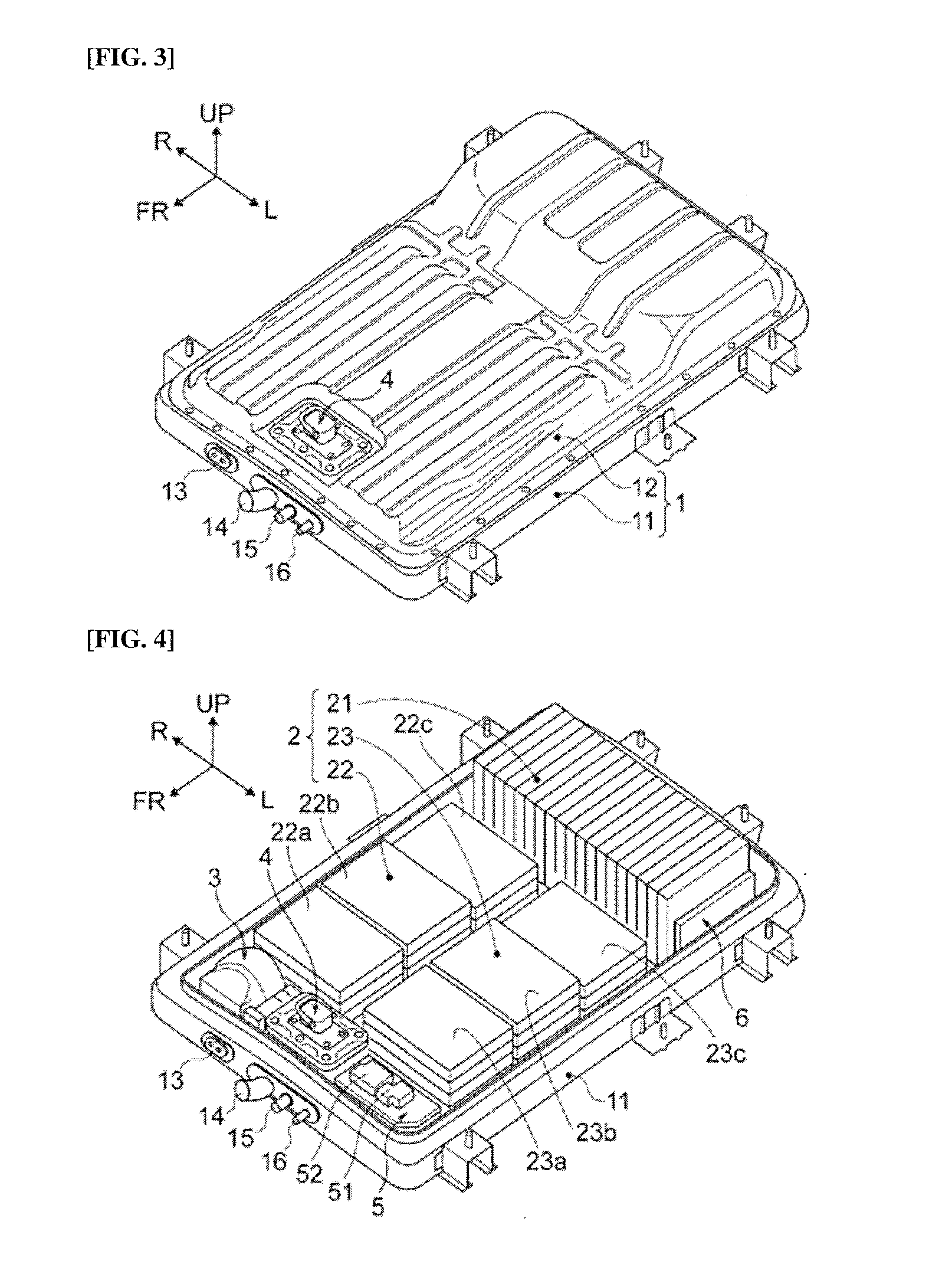 High-voltage harness connection structure for electrically driven vehicle
