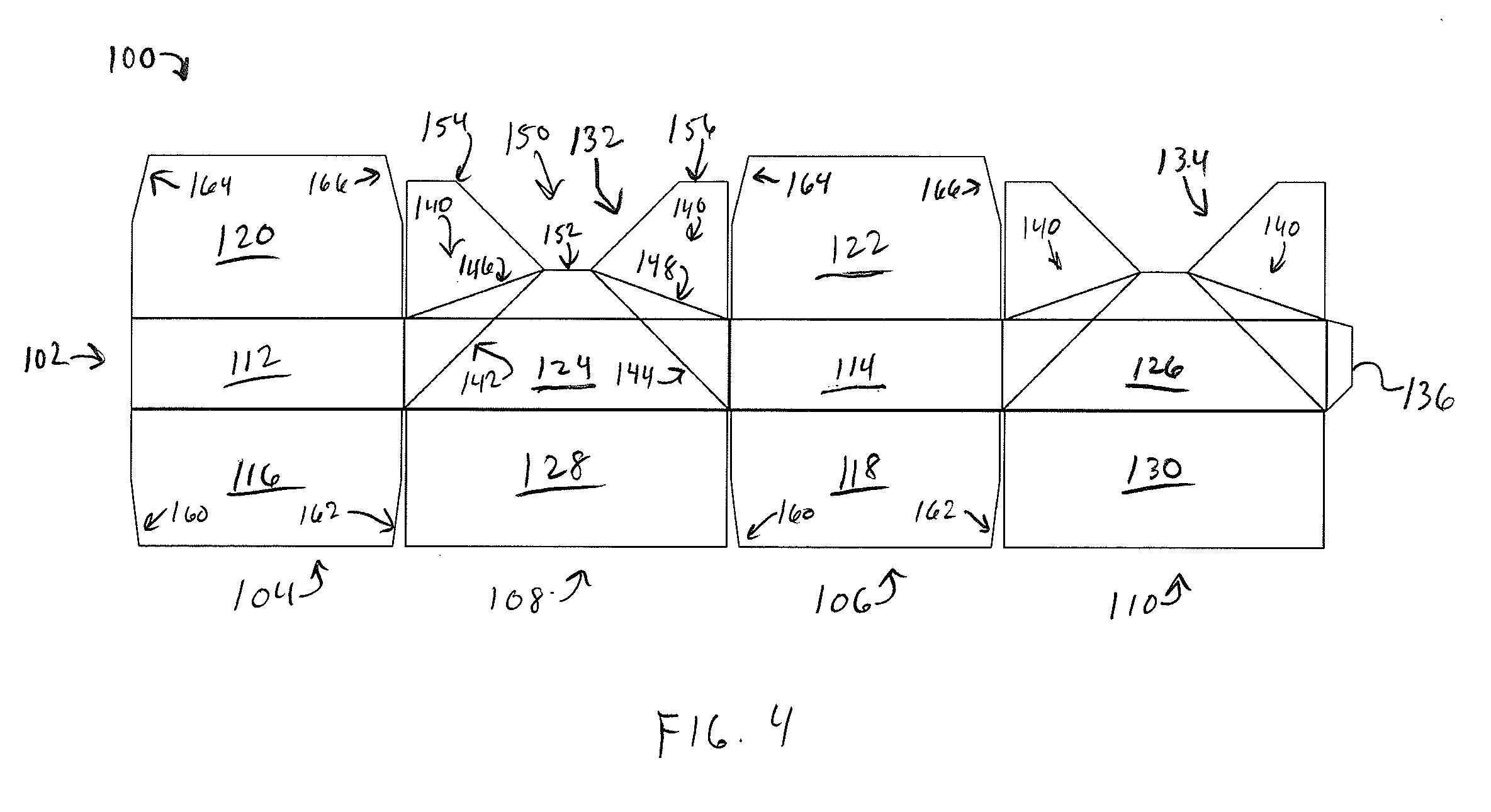 Compressible packaging assembly