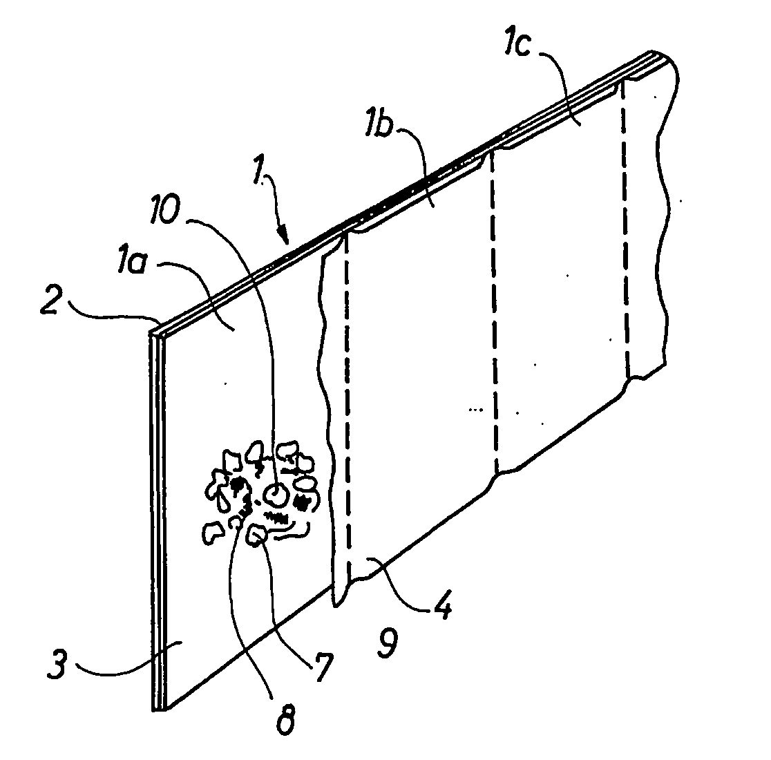 Seed tape including successively arranged germinating units as well as a method of germinating said tape