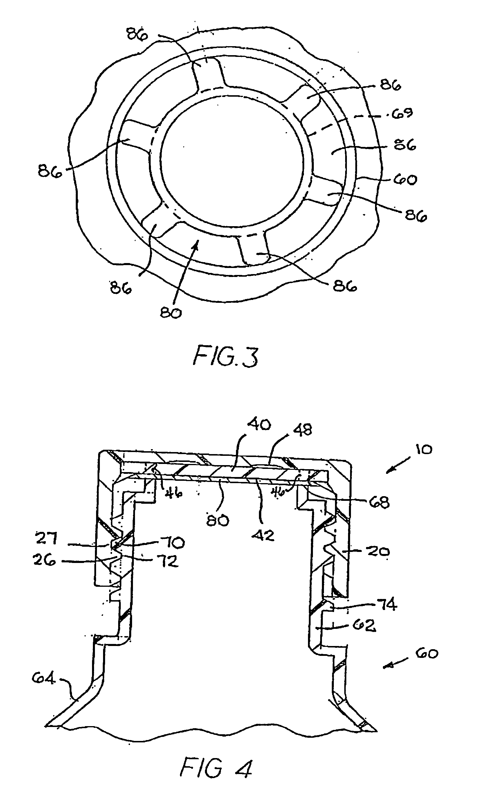 Closure for a Retort Processed Container Having a Peelable Seal