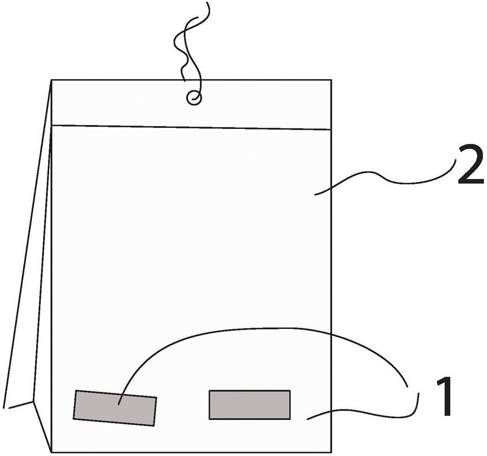 Insect trapping device and insect trapping method