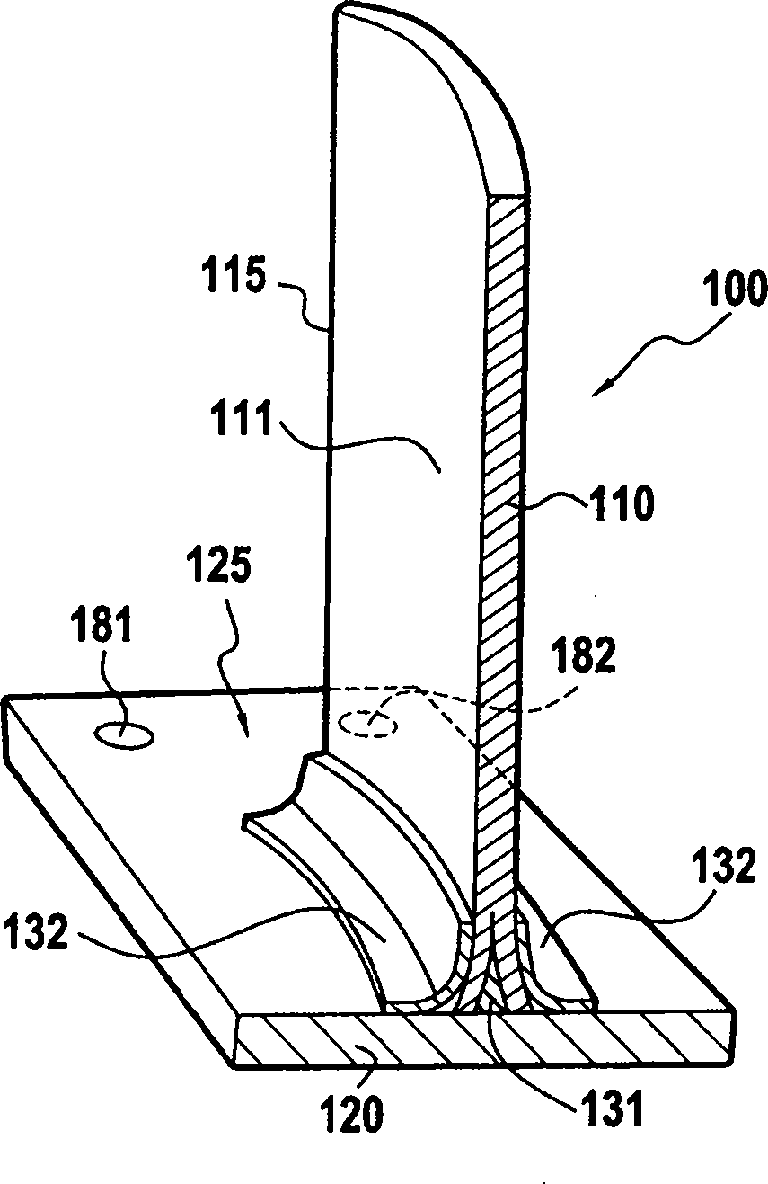 Stator vane for 3D composite blower