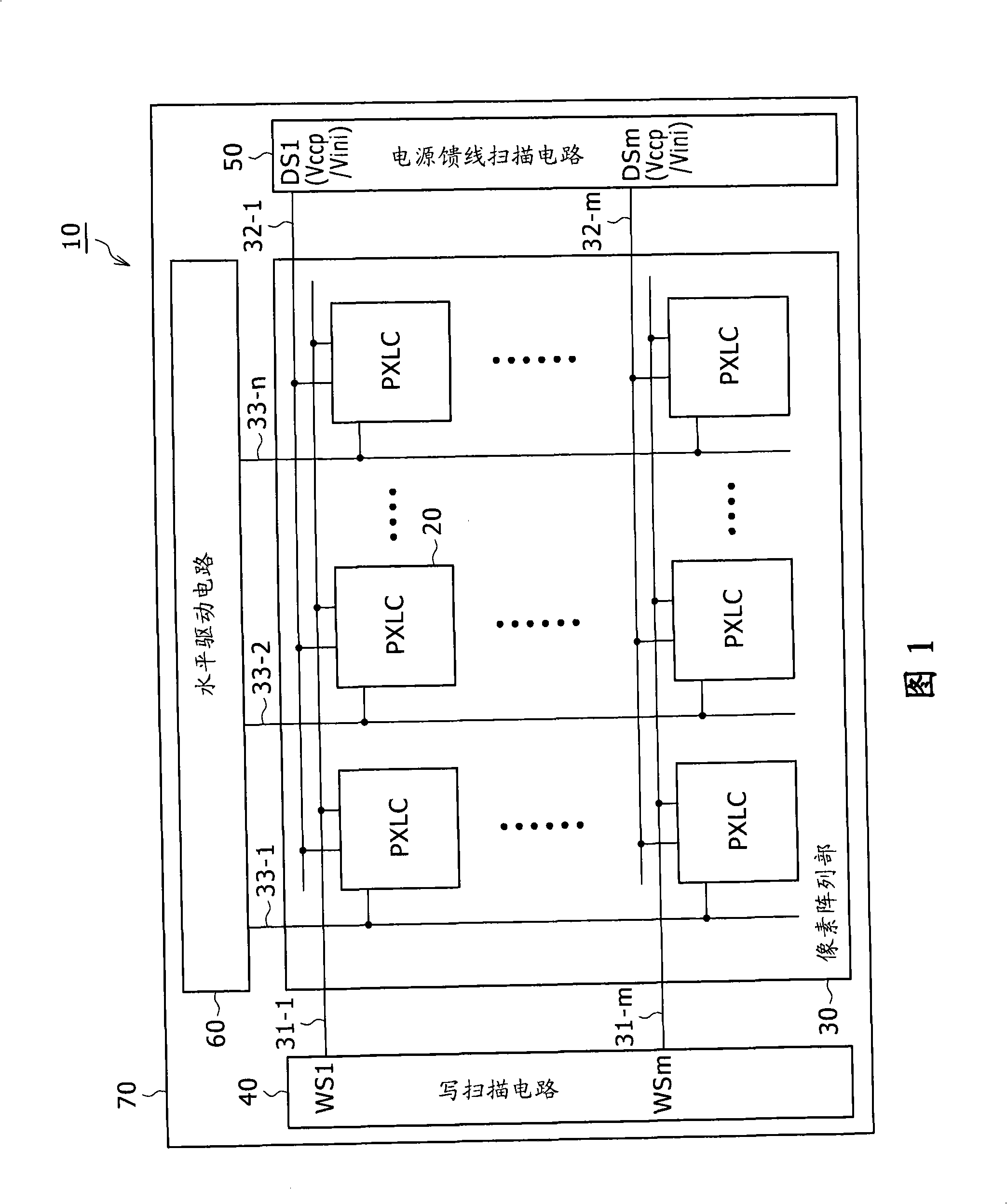 Display apparatus, display apparatus driving method and electronic equipment