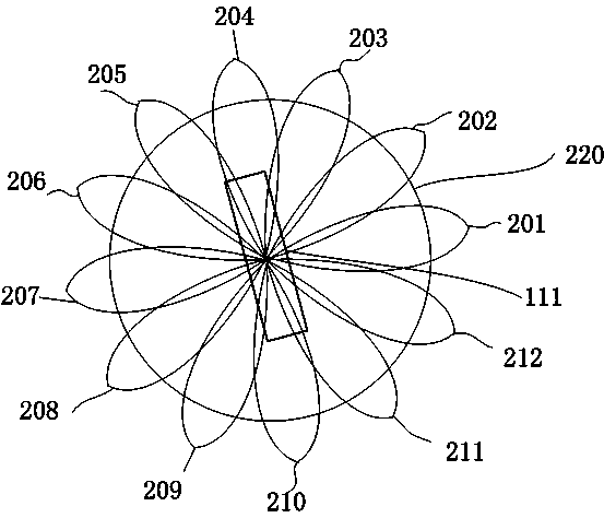 Wireless local area network access point capable of intelligent antenna scanning covering and access