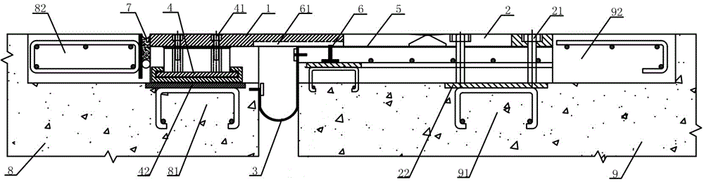 Earthquake proof PTFE (Poly Tetra Fluoro Ethylene) plate rubber bearing small displacement comb plate extensible device