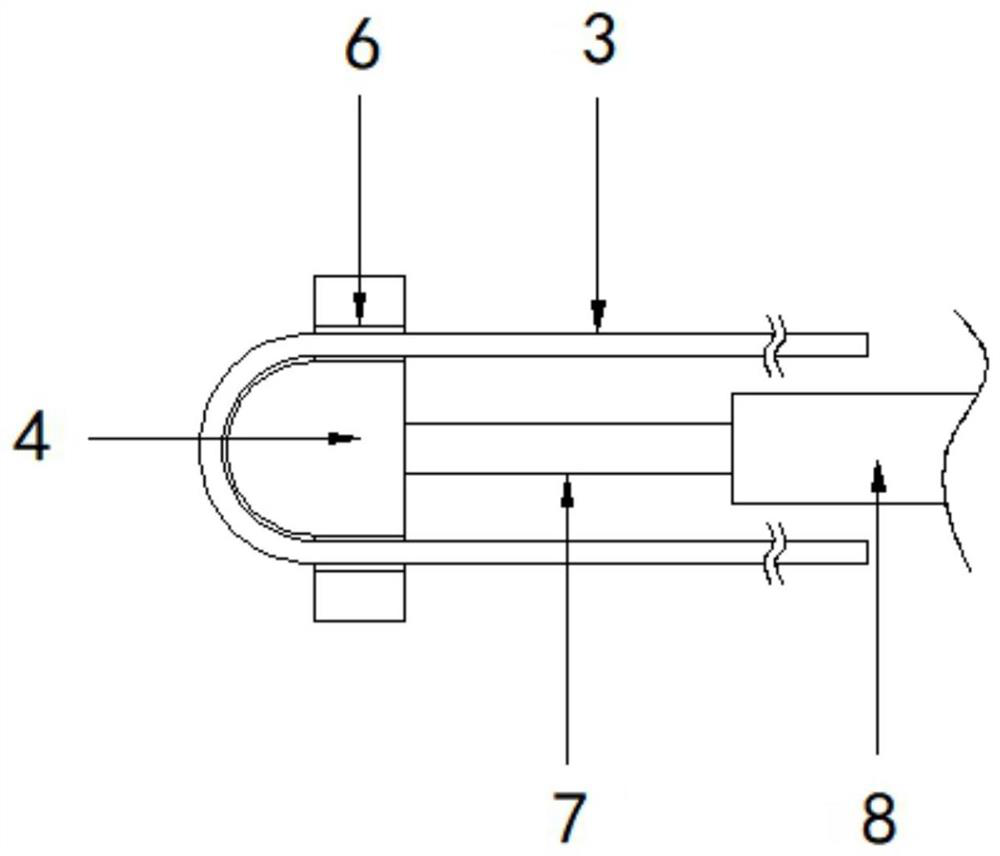 Detachable anchor rod for foundation pit supporting